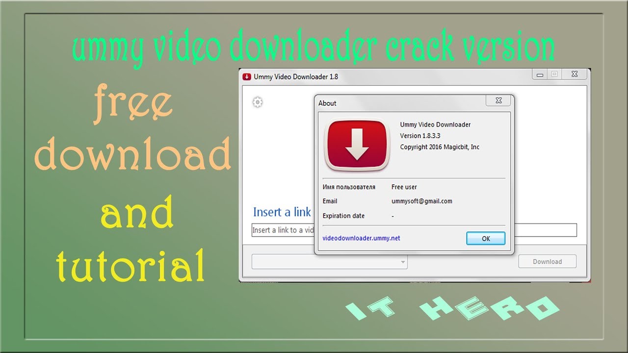 Ummy video downloader 1.10.3.2 license key